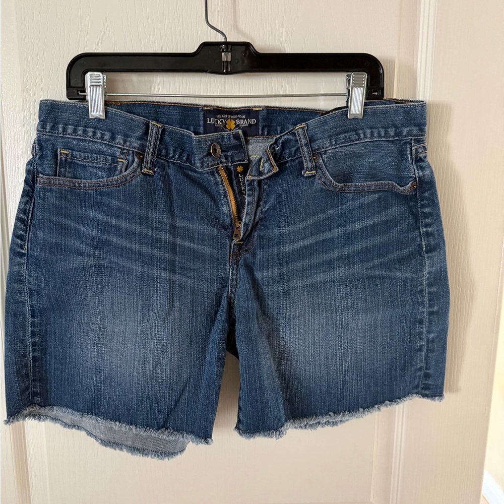 Lucky Brand Blue Denim Jean Shorts